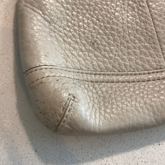 Cream Coach Wristlet - Picture 2 of 3